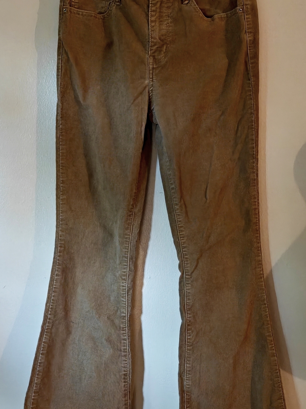 Flared Corduroy Pants